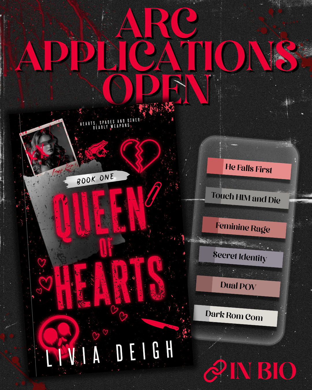 Book cover: Queen of Hearts